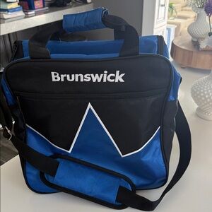 Bowling bag Blue and Black Men's Bag